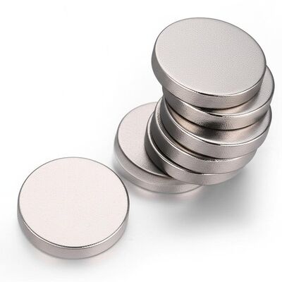 kwaliteit Nickel gecoate Neodymium schijf Magneten 5 mm dikte Magnetische schijven Perfect voor magnetische sloten Magnetische displays en gereedschappen fabriek