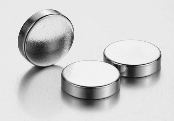Customized Rare Earth Disc Magnets , N35 N50 N52 Hard Disk Neodymium Magnets